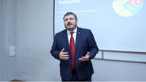 "Khazar Talks-5": Seminar with Participation of Yuriy Husyev   